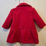 Red girl's coat size 2 yo Image 2