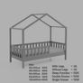 Kids Bed Toddler House Bedroom Image 7