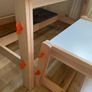 Children's IKEA Table & Bench - Adjsutable Image 5