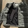 Gorgeous H&M double breasted tweed blazer S Image 5