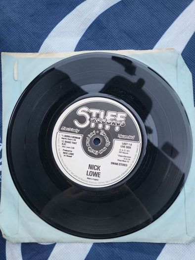 Nick Lowe Born A Woman 7 inch
