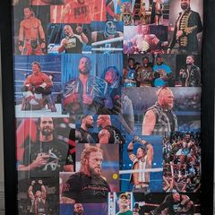 WWE collage/poster 67x98cm