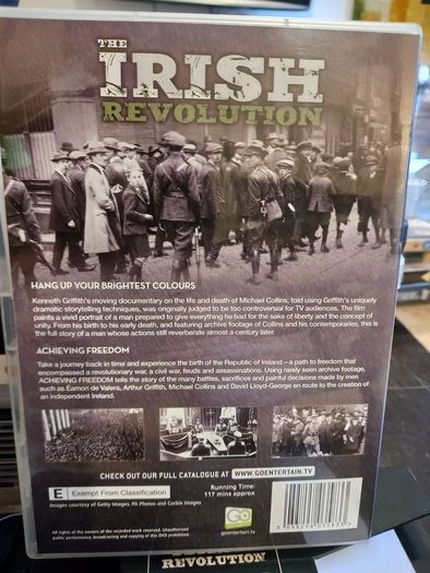 The Irish Revolution Dvd & Memorabilia Boxset Collection Michael Collins Maps Letters Documents Etc
