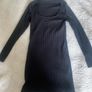 Zara black ribbed dress L Image 2