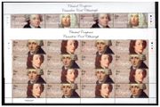 2009 Ireland Classic Composers Commemorative Stamp Sheetlet Plate 1B1B1B1B Stamp Sheetlets Mint Never Hinged (MNH)