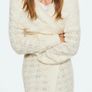 Women knitted long cardigan mango Image 2
