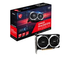 msi Radeon RX 6500 XT MECH 2X 4G OC Graphic Card Black