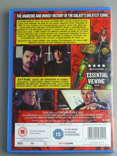 Future Shock! The Story of 2000 AD (DVD)