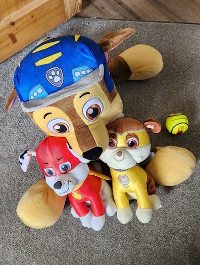Paw Patrol Mighty Pups Large Plush Toys Super Paws