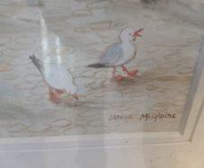 paintig by janice mc gloine 37 x 19 inches