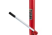 Hydraulic Long Ram Jack, 4 Tons/8818 lbs Capacity, with Single Piston Pump and Flat Base, Manual Cherry Picker with Handle