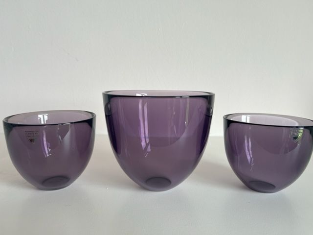 Orrefors Crystal Bowls