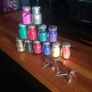 Indian high pigment rainbow powder body art eyeshadow set Image 4