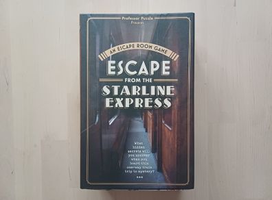 Escape from the Starline Express - Escape Room Board Game 2019
