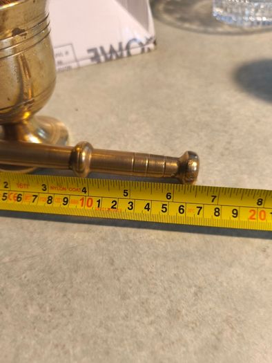 Vintage Brass Mortar and Pestle