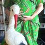 1970s Original Vintage Dress Vibrant Floral Green Image 2