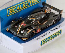 Scalextric Ginetta G60-LT-P1 #6 Le Mans Slot Car  C4264  (Le Mans 24hr endurance touring)