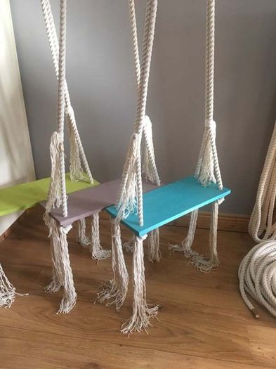 Unique indoor swing fir any room in your house, fun for kids and adults