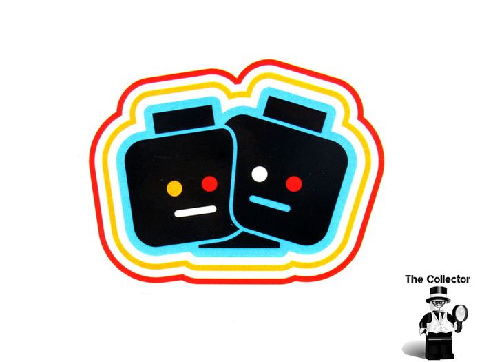 Lego Citizen Brick Day 8 Sticker Rare Hard To Find