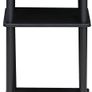 Just 3-Tier Turn-N-Tube End Table, Side Table, Nightstand, Americano/Black Image 3