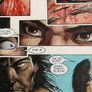 2000ad Slaine original comic art page by Steve Tappin includes overlay Image 9