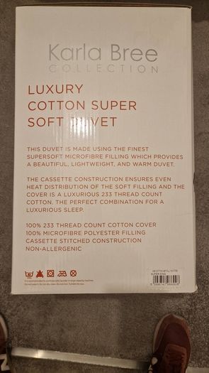 Karla Bree Superking 13.5 Tog duvet