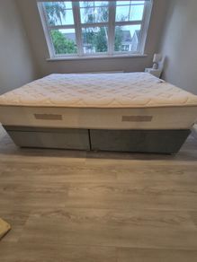 king storage bed and mattress