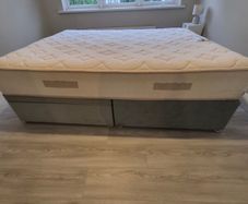 king storage bed and mattress