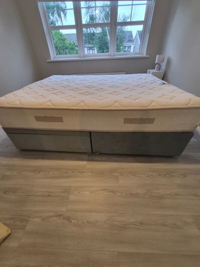 king storage bed and mattress