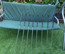 Left Handed Wilson Steel Irons Set SW - 5 Iron + Slazenger 3 Iron