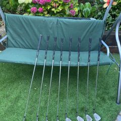 Left Handed Wilson Steel Irons Set SW - 5 Iron + Slazenger 3 Iron