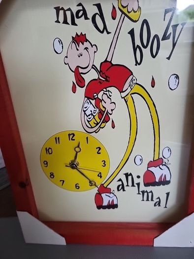 Clock picture frame