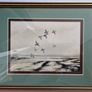 2 Vintage Framed Matthew Hillier Duck Prints Image 2