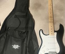 Left handed guitars electric and acoustic