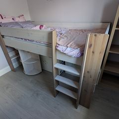 Children Bedroom Furniture Set (Bunk Bed, Desk, Wardrobe & Drawers)