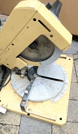 Saw cross  cut.