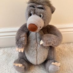 Disneyland Paris Jungle Book Baloo the Bear Soft Plush approx. 25cm. Used Please see photos