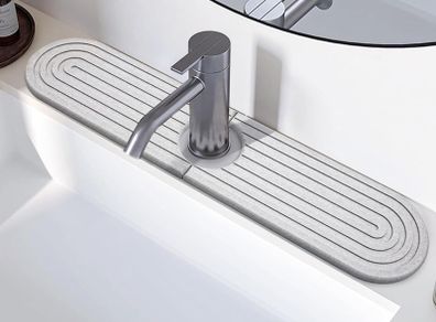 Diatomite Faucet Absorbent Mats (2 pcs x 2 Set)