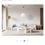 Atom10 opal ball pendant light Image 4