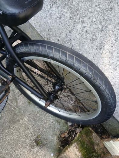 BMX stunt bike