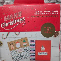 Christmas card making craft set