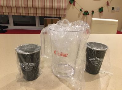 Coca Cola Jack Daniels Set