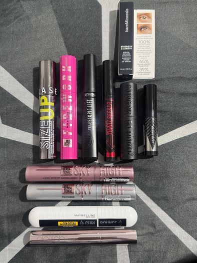 Full size and travel size brand new mascara all 5e each