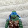 Teenage Mutant Ninja Turtles Leonardo Figure Playmates 2014 Movie TMNT approx. 13 cm. Used Please see photos Image 3