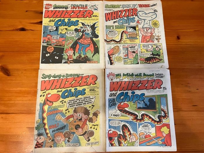 Comics: 'Whizzer and Chips'1986 (15 numbers)
