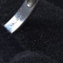 Vintage 9ct White Gold Stone Set Ring  London Hallmark Image 4