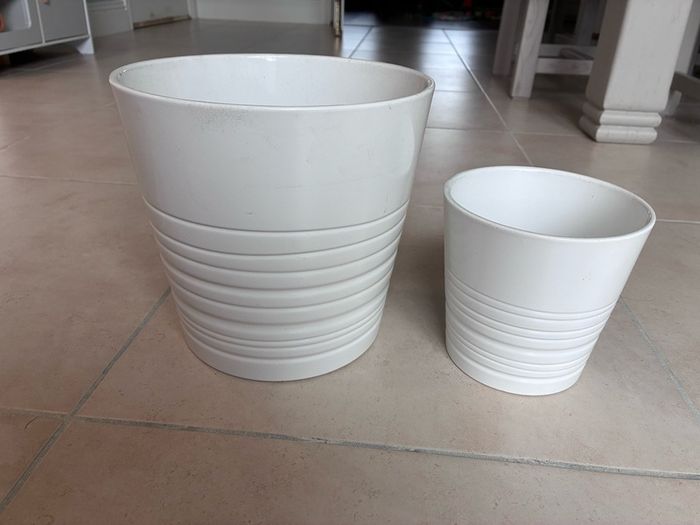 Indoor plant pots set of 2