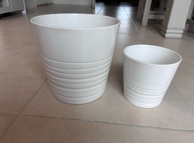 Indoor plant pots set of 2