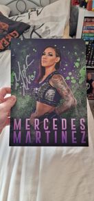 AEW Mercedes Martinez Autograph - WWE