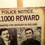 Dan Breen reward poster tin metal sign Image 5